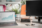 Przełącznik KVM DIGITUS 2 portowy DisplayPort do 1 port DP/HDMI 4K 60Hz 2xUSB audio