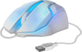 Mysz przewodowa Defender CYBER MB-560L 1200dpi 3P biała