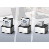Stacja dokująca DIGITUS USB 3.0 Super Speed do 2x SSD/HDD 2.5/3.5"SATA III max. 2x20TB z funkcją klonowania