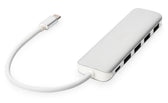 Hub USB DIGITUS 4-portowy USB 3.0 SuperSpeed z Typ C PD 3.0 aluminium