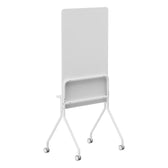 Tablica mobilna suchościeralna Ergo Office ER-305, orientacja pionowa, biała, jednostronna, z półką, wymiary tablicy 1190x790mm