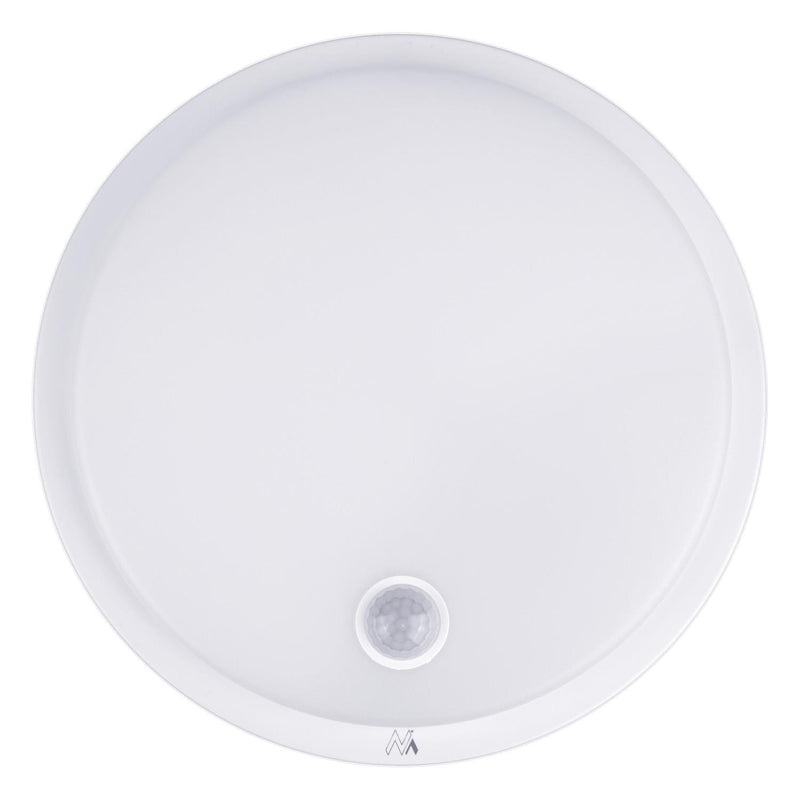 Lampa LED z czujnikiem ruchu Maclean MCE525 W, czujnik PIR, kolor biały, 10W, IP65, 1000lm, barwa neutralna