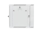 Szafa instalacyjna Rack dwusekcyjna wisząca 19" 12U 600x600 szara Lanberg (flat pack)