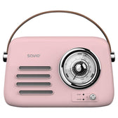 Radio przenośne Savio RS-03 różowe