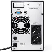Zasilacz awaryjny UPS Qoltec Pure Sine Wave | 1kVA | 800W | AVR | LCD | Czysty Sinus