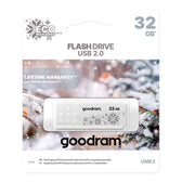 Pendrive GOODRAM 32GB UME2-WINTER WHITE USB 2.0
