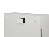 Szafa instalacyjna Lanberg rack wisząca 19" 4U+3U 540x200 niskoprofilowa szara (złożona)