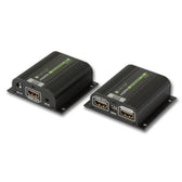 Extender HDMI Techly po skrętce Cat.6/6a/7, do 40m, EDID IR POE/POC