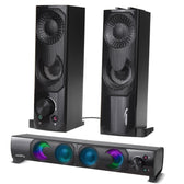 Głośniki komputerowe soundbar Audiocore AC955 3Wx2, LED, USB 5v, wejście liniowe