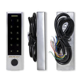 Zamek szyfrowy Qoltec TITAN z czytnikiem linii papilarnych | RFID | BT 4.0 | kod | karta | brelok | dzwonek | IP68 | EM