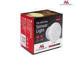 Lampa LED z sensorem ruchu Maclean MCE223 magnes, tylne podświetlenie 3xAAA tryby świecenia: ciągły, czujnik pir