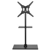 Stojak podłogowy na TV Maclean MC-972, z półką, 23"-55", 35kg, czarny