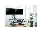 Uchwyt na dwa monitory Maclean MC-854 17"-27" 14kg VESA 75x75 100x100