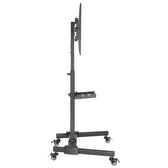 Stojak mobilny Techly 32"-55", 35kg, z półką