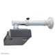 Uchwyt sufitowy do projektora Neomounts BEAMER-W050SILVER 37-47 cm max.12kg Silver