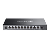 Switch zarządzalny TP-Link Omada ES210GMP 9x10/100/1000 (8x PoE+ 123W) 1xSFP/RJ45 Combo