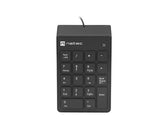 Klawiatura Natec Goby 2 numeryczna USB 18 klawiszy czarna