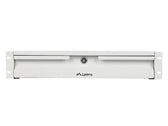 Szuflada do szaf 19" Lanberg 2U 360mm Szara (2U / 483x360mm udźwig do 90kg, montaż 4 puntowy)