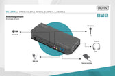 Przełącznik KVM DIGITUS 2 portowy HDMI 4K 60Hz 2xUSB audio IR