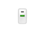 Ładowarka sieciowa Natec Ribera 1x USB-A + 1x USB-C 20W biała