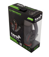 Słuchawki z mikrofonem Esperanza "Raven" Gaming czerwone
