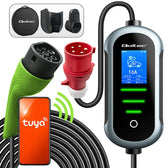 Ładowarka Qoltec do samochodu elektrycznego 11kW | 400V | CEE 16A | Wi-Fi