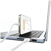 Kabel USB Usams U90 USB-A/USB-C 1m 3A biały