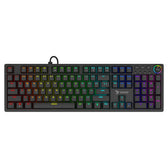 Klawiatura przewodowa SAVIO STYX Outemu Red mechaniczna Hot Swap RGB