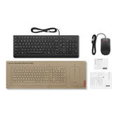 Zestaw klawiatura + mysz Lenovo Essential Wired Combo Keyboard and Mouse czarny