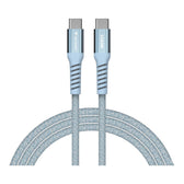 Kabel Verbatim USB-C(M) - USB-C(M) 1,2m, 100W, PD, niebieski