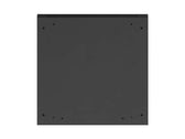Szafa instalacyjna Rack Lanberg wisząca 19" 6U 600x600 czarna drzwi perforowane (flat pack)