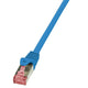 Patchcord LogiLink CQ2046S CAT.6 S/FTP 1,50m, niebieski