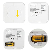 Czujnik tlenku węgla Qoltec z baterią | alarm 85dB | LED