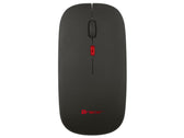 Mysz bezprzewodowa Tracer Slim RF 2,4 Ghz/BT Black optyczna