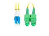 Patchcord światłowodowy Lanberg SM LC/UPC-SC/APC DUPLEX 3.0MM LSZH G657A1 2m żółty