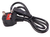 Kabel zasilający kątowy Maclean MCTV-806 3 pin 1,5m wtyk GB
