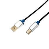 Kabel USB 2.0 LogiLink Premium BUAB220 A/B 2m