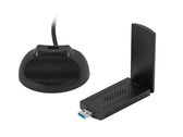 Karta sieciowa bezprzewodowa WIFI Lanberg USB 3.0 AX3000 Tri-band 2 wewnętrzne anteny