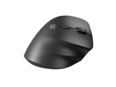 Mysz bezprzewodowa Natec Crake 2 Bluetooth 5.2 + 2.4GHz 2400DPI wertykalna czarna