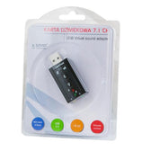 Karta dźwiękowa USB 7.1 Savio AK-01