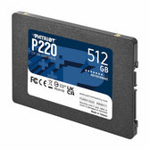 Dysk SSD Patriot P220 512GB 2.5" SATA3 (550/500 MB/s) 7mm