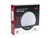 Lampa LED Maclean MCE291 GR z czujnikiem ruchu na podczerwień 1100lm 15W IP54 szara