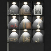 Zestaw 6 lamp LED Maclean MCE165 z pilotem na baterie 3xAAA