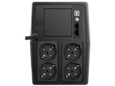 Zasilacz awaryjny UPS Power Walker Line-Interactive 1000VA SCL 4x Schuko 230V RJ11/45 In/Out USB LCD