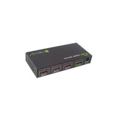 Przełącznik Techly HDMI 3/1 z pilotem, 4K2K UHD 3D, czarny