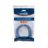 PatchCord 100% miedź Intellinet Cat.5e UTP, 10m, niebieski