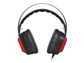 Słuchawki z mikrofonem Genesis Radon 720 Gaming Virtual 7.1 LED czarno-czerwone