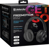Słuchawki z mikrofonem Defender FREEMOTION B552 bezprzewodowe Bluetooth + MP3 Player