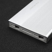 Obudowa/kieszeń Qoltec na dysk SSD HDD 2.5" | SATA | USB 3.0 | Super speed 5Gb/s | 2TB | Srebrny