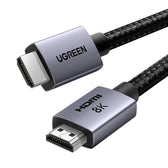 Kabel HDMI Ugreen HD171 25911 HDMI - HDMI 2.1, 8K 60Hz, 3D, HDR, 48Gbps 3m